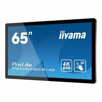 Iiyama LED-Display ProLite TF6539UHSC-B1AG - 165 cm (65") - 3840 x 2160 4K - TF6539UHSC-B1AG