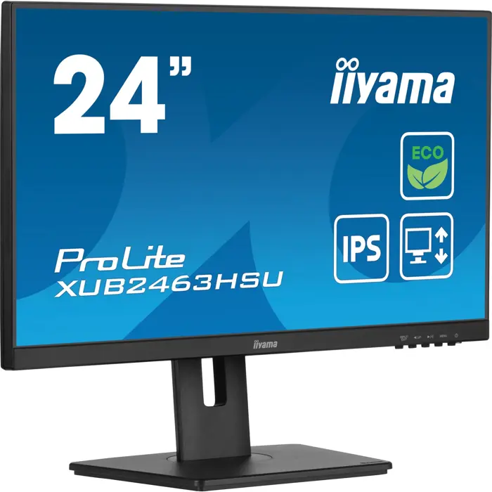 iiyama ProLite XUB2463HSU-B1, LED monitor -24 - black (matt), FullHD, IPS, AMD Free-Sync, 100Hz panel