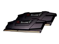 RAM DDR4 16GB Kit (2x 8) PC4-28800 3600MT/s CL16 1.35V, G.SKILL Ripjaws V, črn - F4-3600C16D-16GVKC