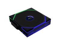 Ventilator za ohišje Lian Li UNI FAN TL Wireless LCD 120 Reverse Blade ARGB PWM 120mm, črn - 12RTLLCD1W1B