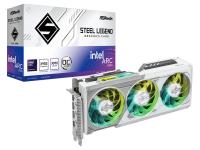 Grafična kartica Intel ARC B580 Steel Legend, 12GB GDDR6, PCIe 4.0, 3xDP, 1xHDMI, ASRock - 90-GA5CZZ-00UANF