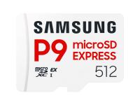 Spominska kartica Micro SDXC Express 7.1, 512GB, Samsung P9 Express, 800MB/s, MB-MK512T/WW - MB-MK512T/WW