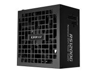 Napajalnik ATX Lian Li RS 1200W, 80 PLUS Gold, 12V-2×6, HUB, Modularen, črn - G9P.RS1200G.BH00.EU