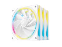 Ventilator za ohišje DeepCool FL12R SE WH 3-IN-1, ARGB, PWM, 120mm, 3 Pack, bel - R-FL12RSE-WHAPN3-G