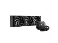 Komplet za tekočinsko hlajenje AIO Liquid Cooler DeepCool SPARTACUS 360, 360mm, LCD, črn - R-SPT360-BKDSMP-G-1