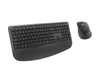 Tipkovnica in miška Logitech Signature Comfort Plus MK880, grafitna, SLO - 920-014161