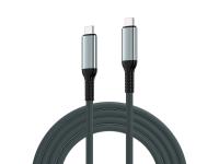 Kabel USB-C v USB-C, USB4, 40Gbps, 240W, 8K 120Hz, 1m, Ewent EC1071 - EC1071