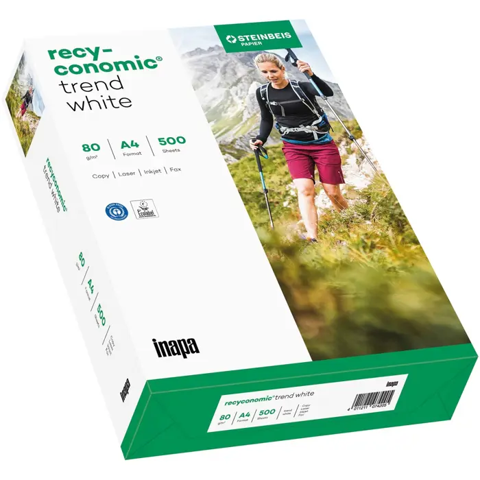 Inapa Recyconomic Trend white A4, paper (DIN A4 (500 sheets), 80 g/m)