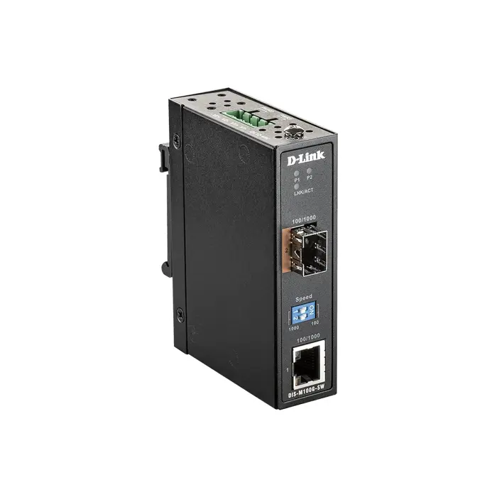 Industrial Media Converter SFP/SFP - 1G Ethernet
