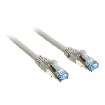 InLine Patchkabel Cat.6A, S/FTP (PiMf), 500MHz, grey - 0,5m 76850