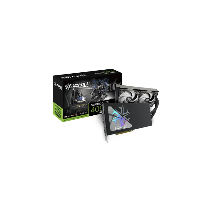 Grafička Inno3D iChill Black NVIDIA GeForce RTX 4080 SUPER 16 GB GDDR6X Liquid (C408SB-166XX-18700006)