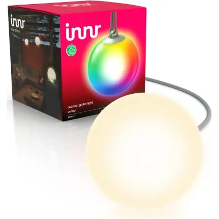 Innr Outdoor Smart Globe Light Color Extension, LED Light (Replaces 33 Watt, Extension)