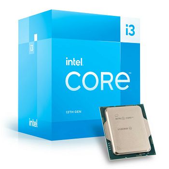 Intel Core i3-13100 3,40 GHz (Raptor Lake) Socket 1700 - boxed BX8071513100