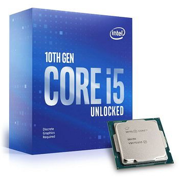 Intel Core i5-10600KF 4,10 GHz (Comet Lake) Socket 1200 - boxed BX8070110600KF