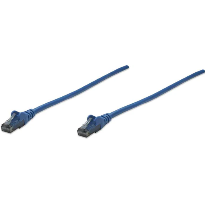 Intellinet Cat6, CCA, U/UTP, PVC, RJ45, 10 m, plav