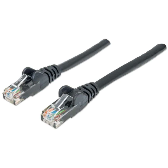 Intellinet Cat6, CCA, U/UTP, PVC, RJ45, 3 m, sivi