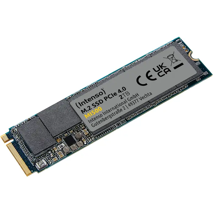 Intenso MI500 2TB, SSD (PCIe 4.0 x4, NVMe 1.4, M.2 2280)