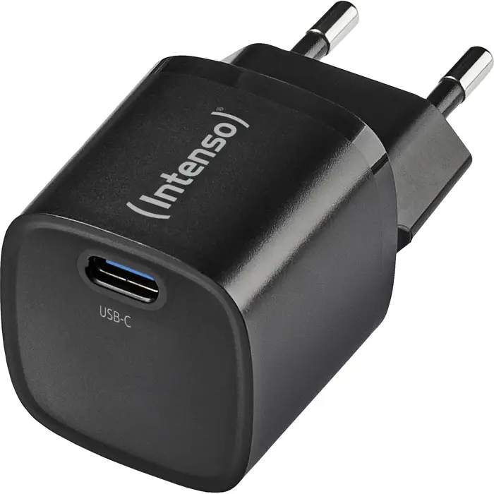 Intenso Power Adapter W30C ̨ GaN (black, 30 watts)