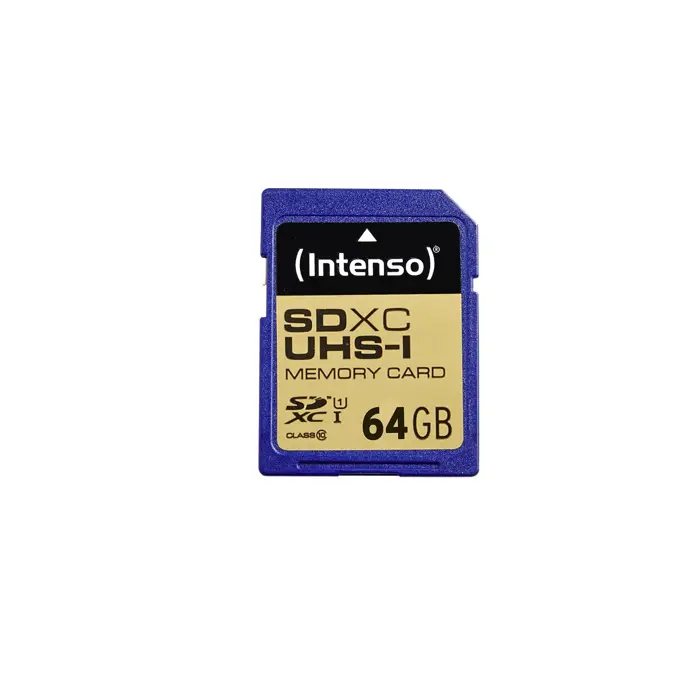 Intenso SD 64GB 10/45 Secure Digital UHS-I