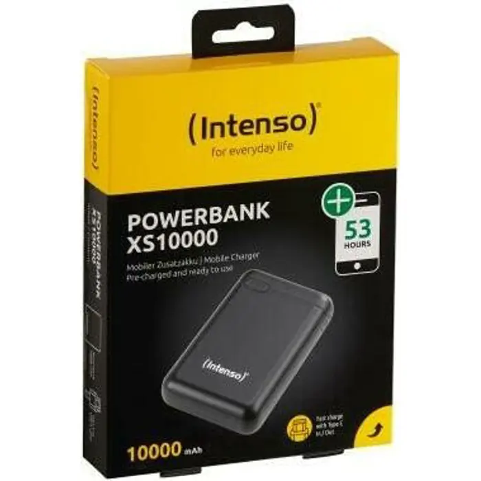 Intenso XS10000, Powerbank (black, 10000 mAh)
