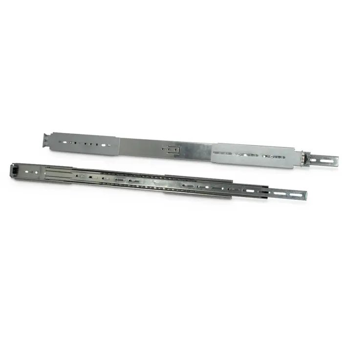 Inter-Tech 26" telescopic rail set for IPC housing (silver)