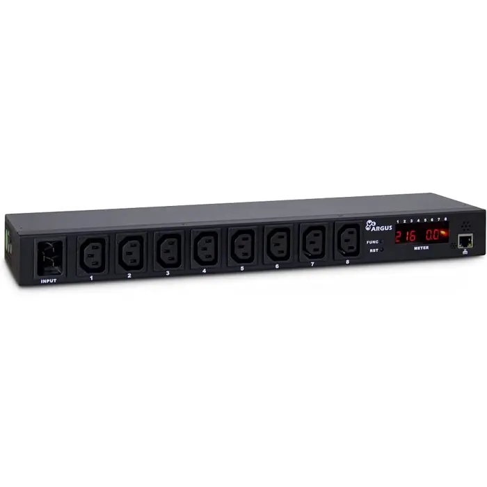 Inter-Tech Argus SW-0816, power strip (black)