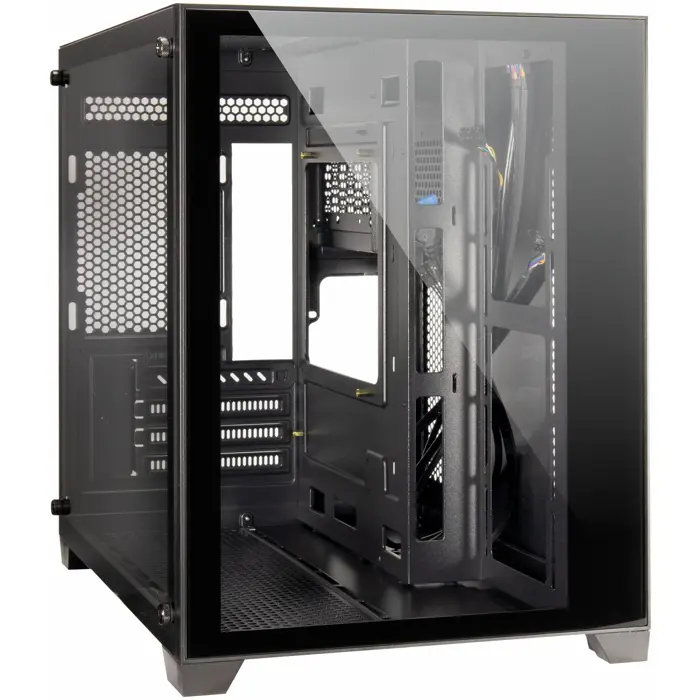 Inter-Tech C-501 Aspect (black, tempered glass x 2)
