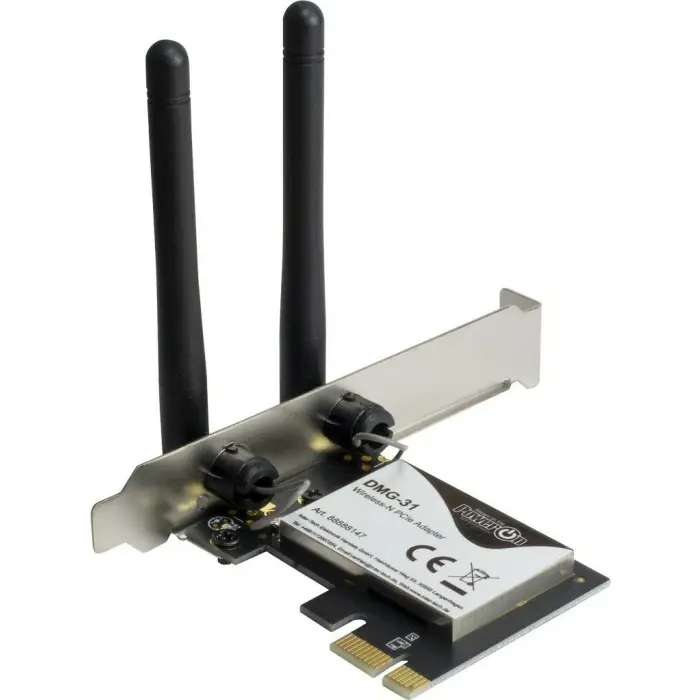 Inter-Tech DMG-31 Wi-Fi 4 PCIe Ada - 88888147