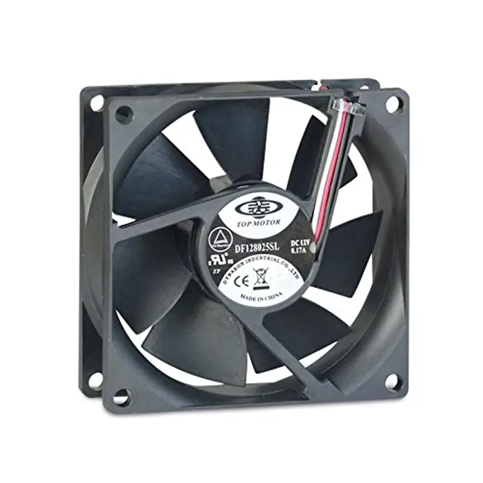 Inter-Tech Fan 80mm Bulk 80x80x25mm - 3 pin