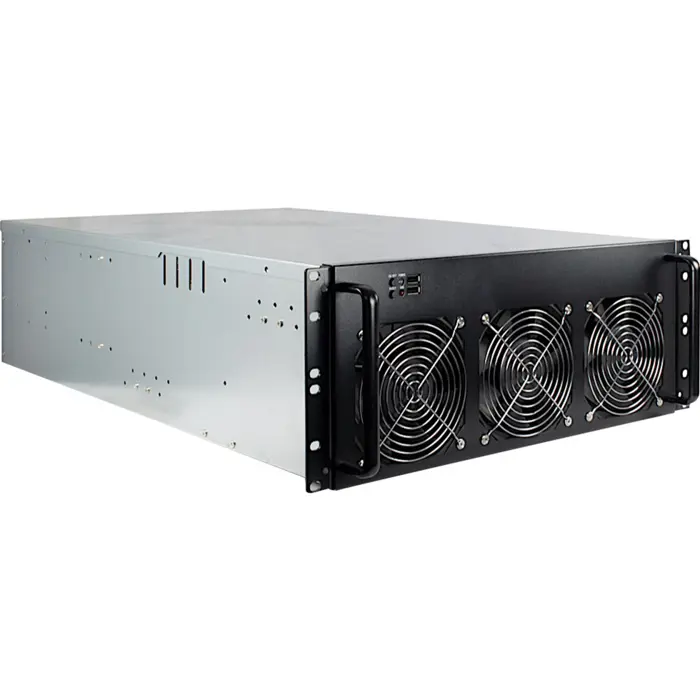 Inter-Tech IPC 4W40 Mining (black, 4 height units)