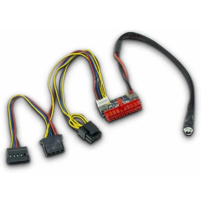 Inter-Tech MINI-ITX PSU 120W REV. 2, adapter (without power supply, supports power supplies up to 120W, zero watts)