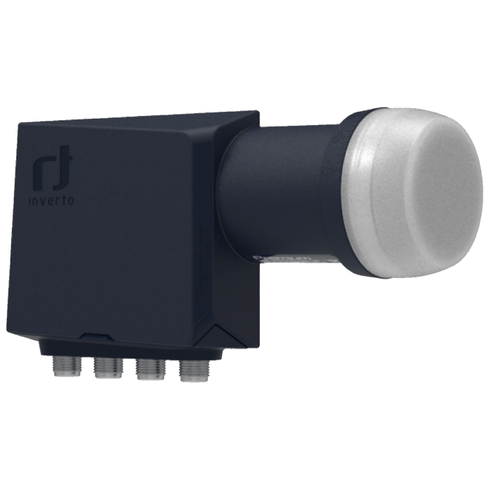 Inverto LNB Quad, šum 0,2dB, Premium, DVB-S2 ( HD - UHD ) - IDLP-QDL413-PREMU-OPN
