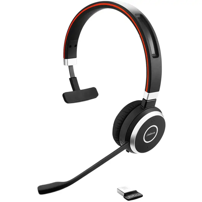 Jabra Evolve 65 SE MS Mono headset, black
