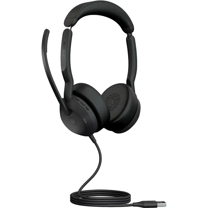 Jabra Evolve2 50, headset black, stereo, Microsoft Teams, USB-A
