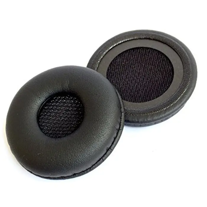 Jabra leather ear cushions Standard Parts (Black, Jabra PRO 9460, 9460 DUO, DUO 9465, 9470)