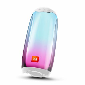 JBL Pulse 4 prijenosni Bluetooth zvučnik, BT 4.2, PartyBoost opcija, RGB LED osvjetljenje, bijeli