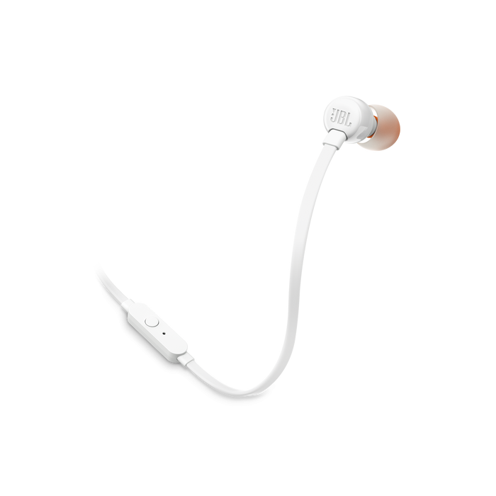 JBL Tune 110 In-ear headphones with microphone, white