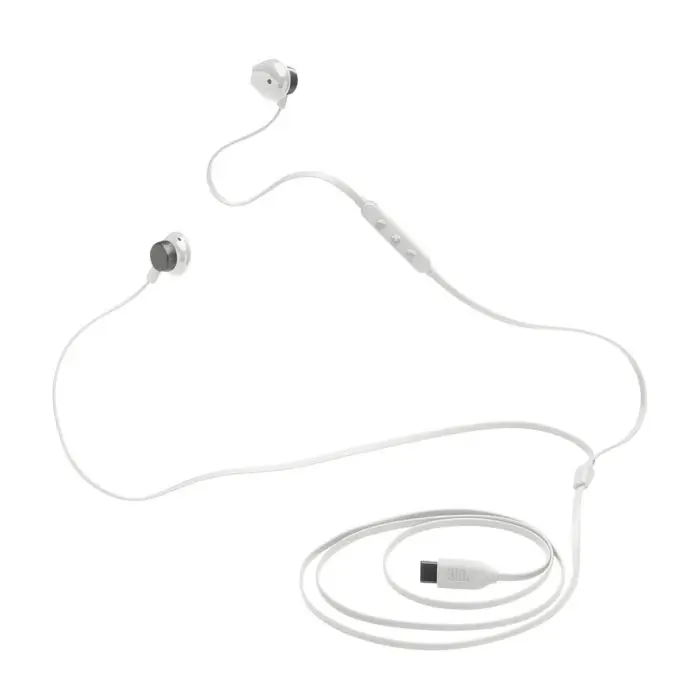 JBL USB-C wired headphones Tune 305C, white