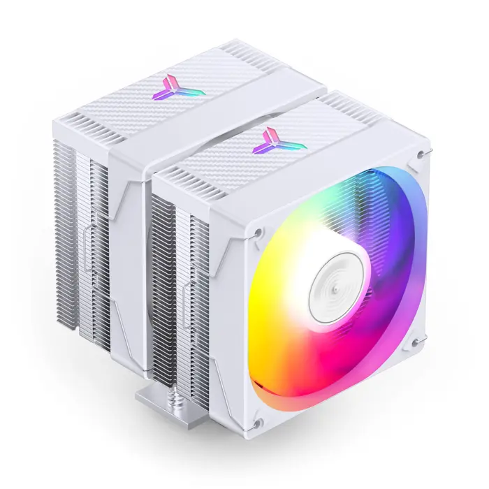 Jonsbo CR-3000E CPU-Kühler, Dual-Tower, ARGB, 260W TDP - weiß, 120mm-CR-3000E COLOR WHITE