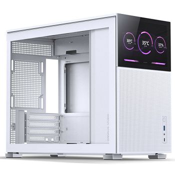 Jonsbo D31 MESH Screen mATX Kućište, Kaljeno staklo - bijelo D31 MESH WHITE SC