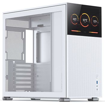 Jonsbo D41 MESH Screen ATX Case, Tempered Glass - white D41 MESH WHITE SC