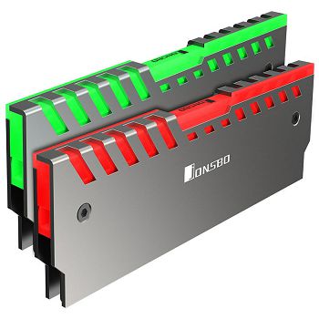 Jonsbo NC-2 2x RGB-RAM hladnjak - srebrni NC-2  AURAX2