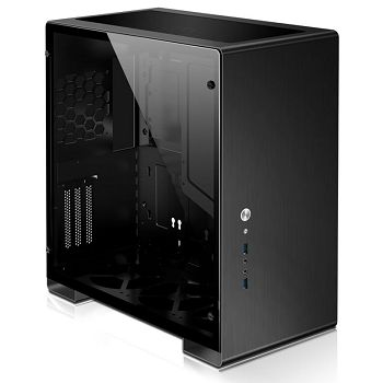 Jonsbo U5S Midi-Tower kućište, Tempered Glass - crno U5S Black  