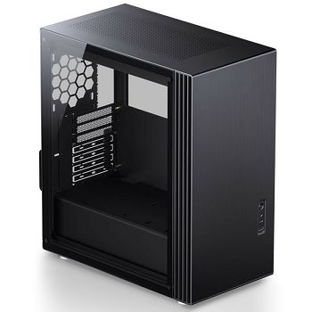 Jonsbo U6 Window Midi-Tower kućište, Tempered Glass - crno U6 Black