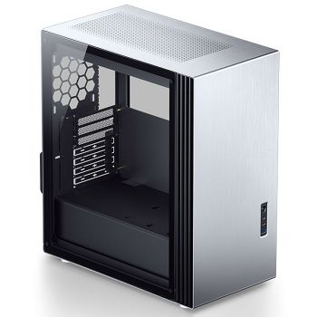 Jonsbo U6 Window Midi-Tower kućište, Tempered Glass - srebrno U6 Silver