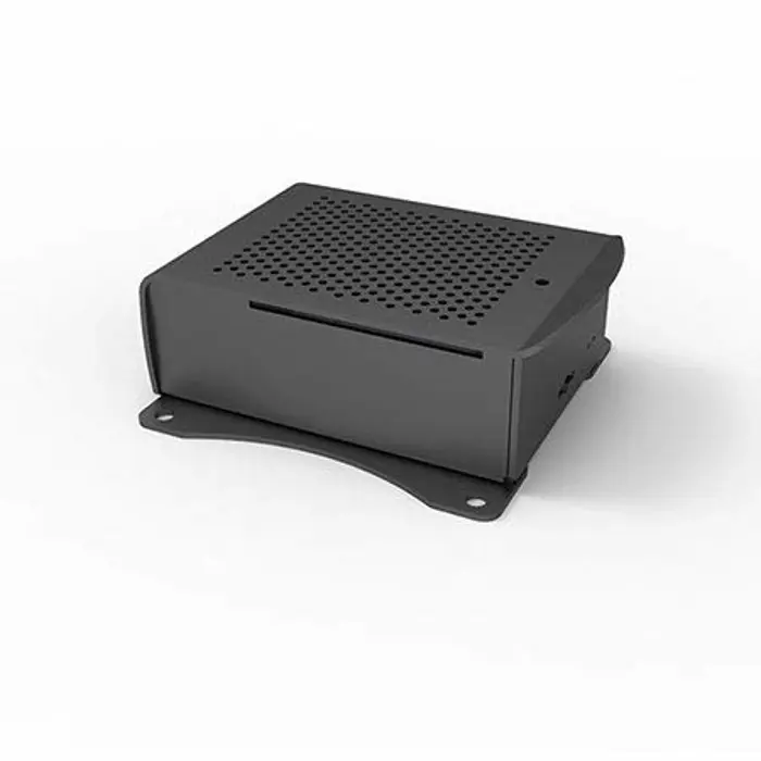 Joy-IT Aluminum housing for Raspberry Pi 4 B bk
