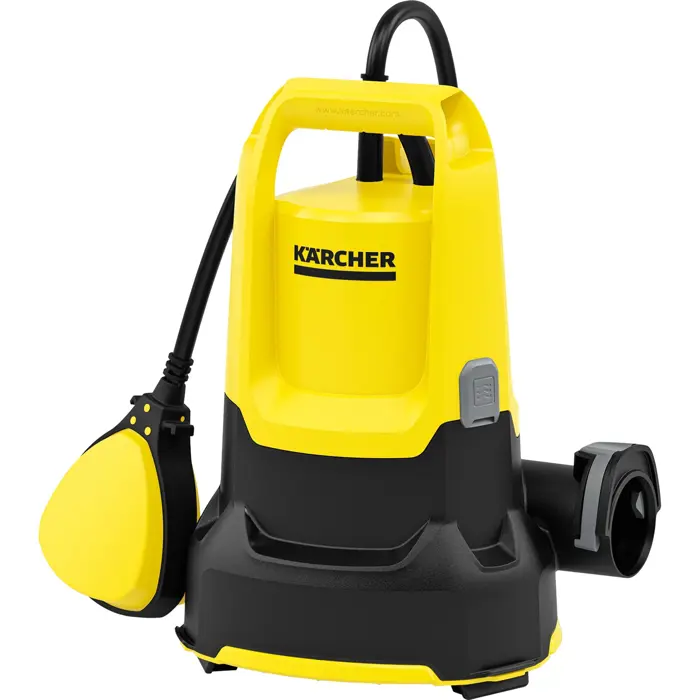 Kärcher submersible pump SP 9,000 Flat, submersible / pressure pump (yellow/black, 280 watts, for clear water)