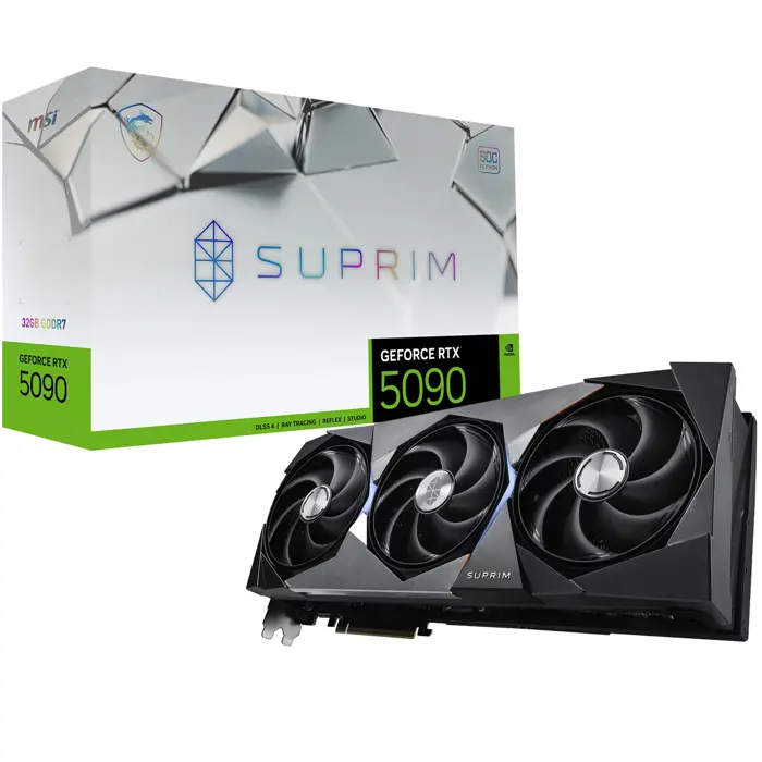 Karta graf. MSI RTX 5090 32G SUPRIM SOC