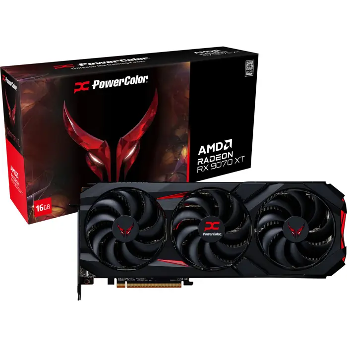 Grafička  PowerColor Red Devil  RX9070XT 16G-E/OC