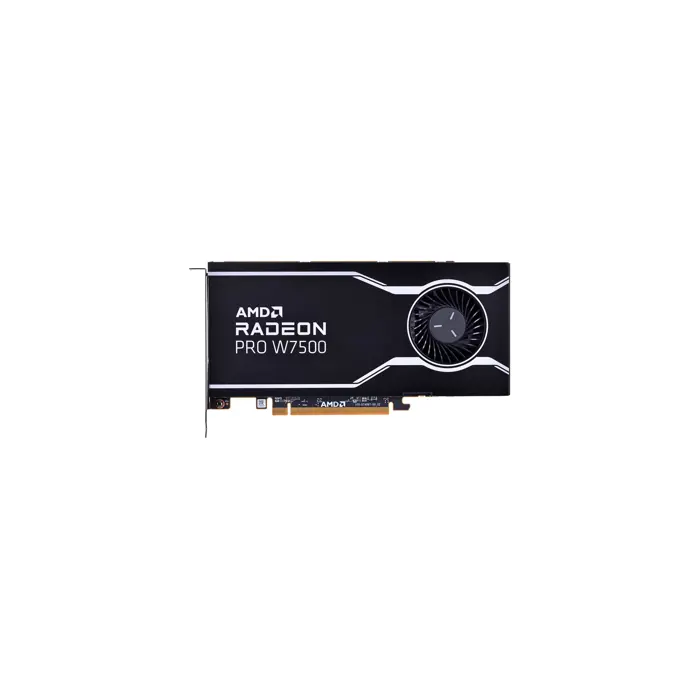 AMD Radeon Pro W7500 8GB GDDR6, 4x DisplayPort 2.1, 70W, PCI Gen4 x8